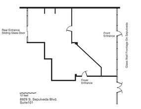 8929-8939 S Sepulveda Blvd, Los Angeles, CA for lease Site Plan- Image 2 of 2