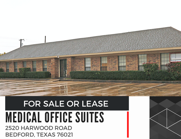 2520 Harwood Rd, Bedford, TX for lease - Building Photo - Image 1 of 4