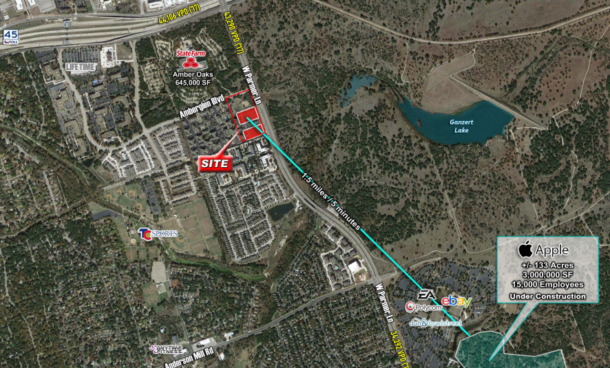 W Parmer Ln & Camden Oaks II, Austin, TX 78729 - Amber Oaks Pad Sites ...