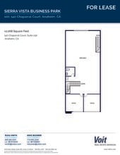 130 Chaparral Ct, Anaheim, CA for lease Floor Plan- Image 1 of 1