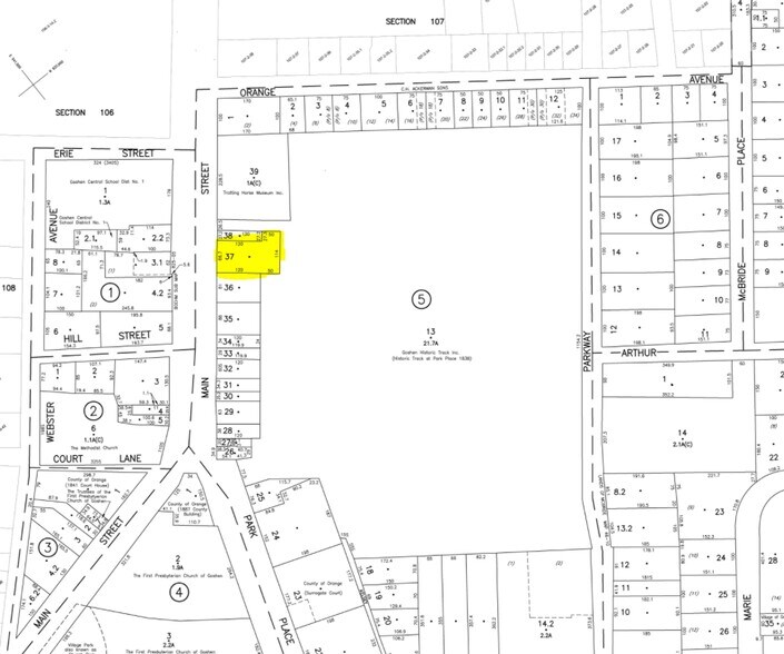 218 Main St, Goshen, NY for lease - Plat Map - Image 2 of 52
