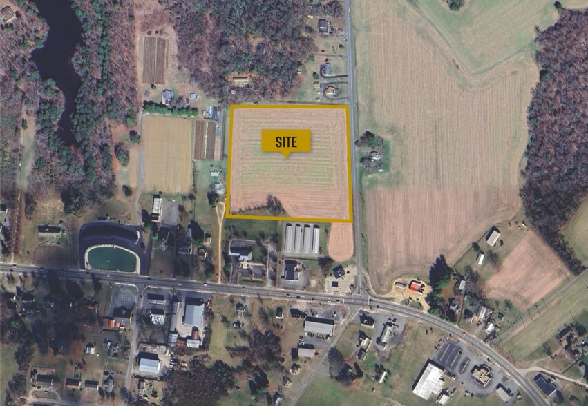 Zacata Road & Kings Hwy, Montross, VA for sale - Aerial - Image 1 of 3