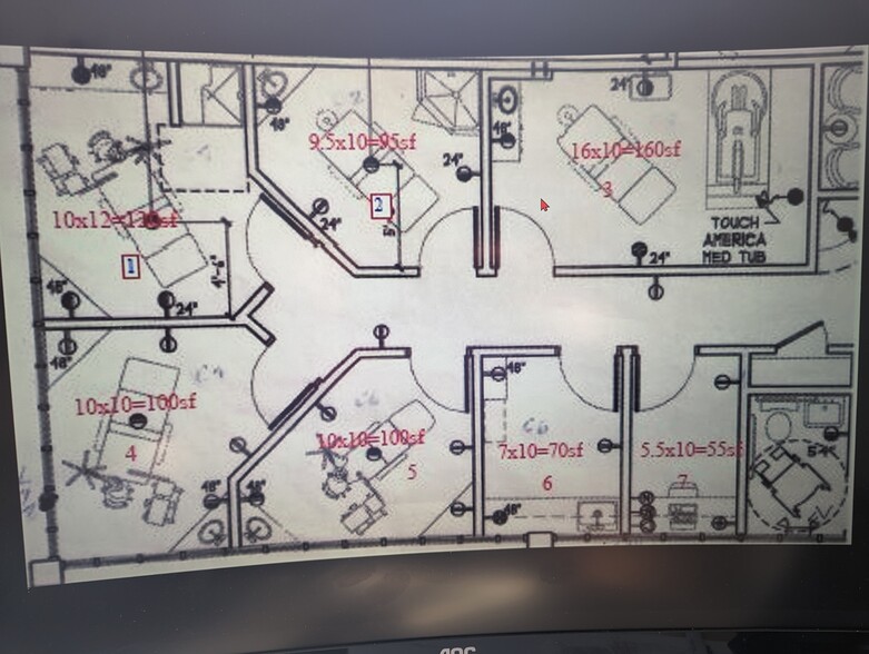 1711 N Main St, Blacksburg, VA for lease - Floor Plan - Image 2 of 4