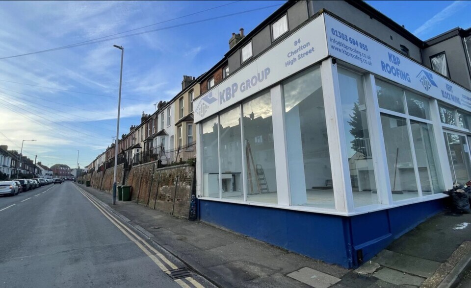 84 Cheriton High St, Folkestone for lease - Building Photo - Image 1 of 1