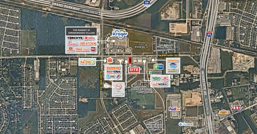 Spring Stuebner Rd & Holzwarth Rd, Spring, TX for sale - Building Photo - Image 1 of 3