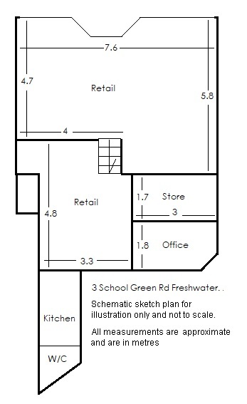 3 School Green Rd, Freshwater for sale - Floor Plan - Image 2 of 2