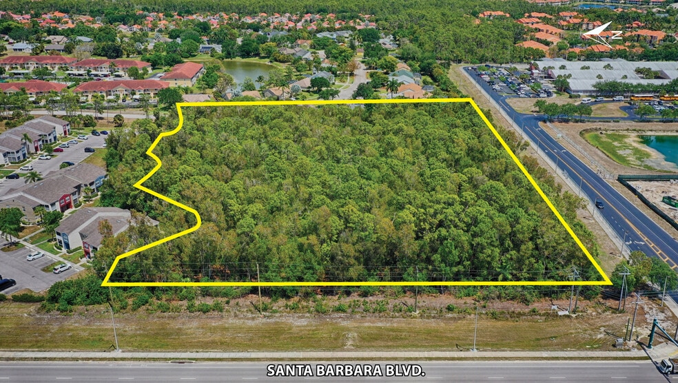 Santa Barbara Blvd., Naples, FL for sale - Aerial - Image 2 of 7
