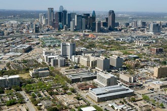 712 N Washington Ave, Dallas, TX - AERIAL  map view