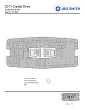 2011 Crystal Dr, Arlington, VA for lease Floor Plan- Image 1 of 1