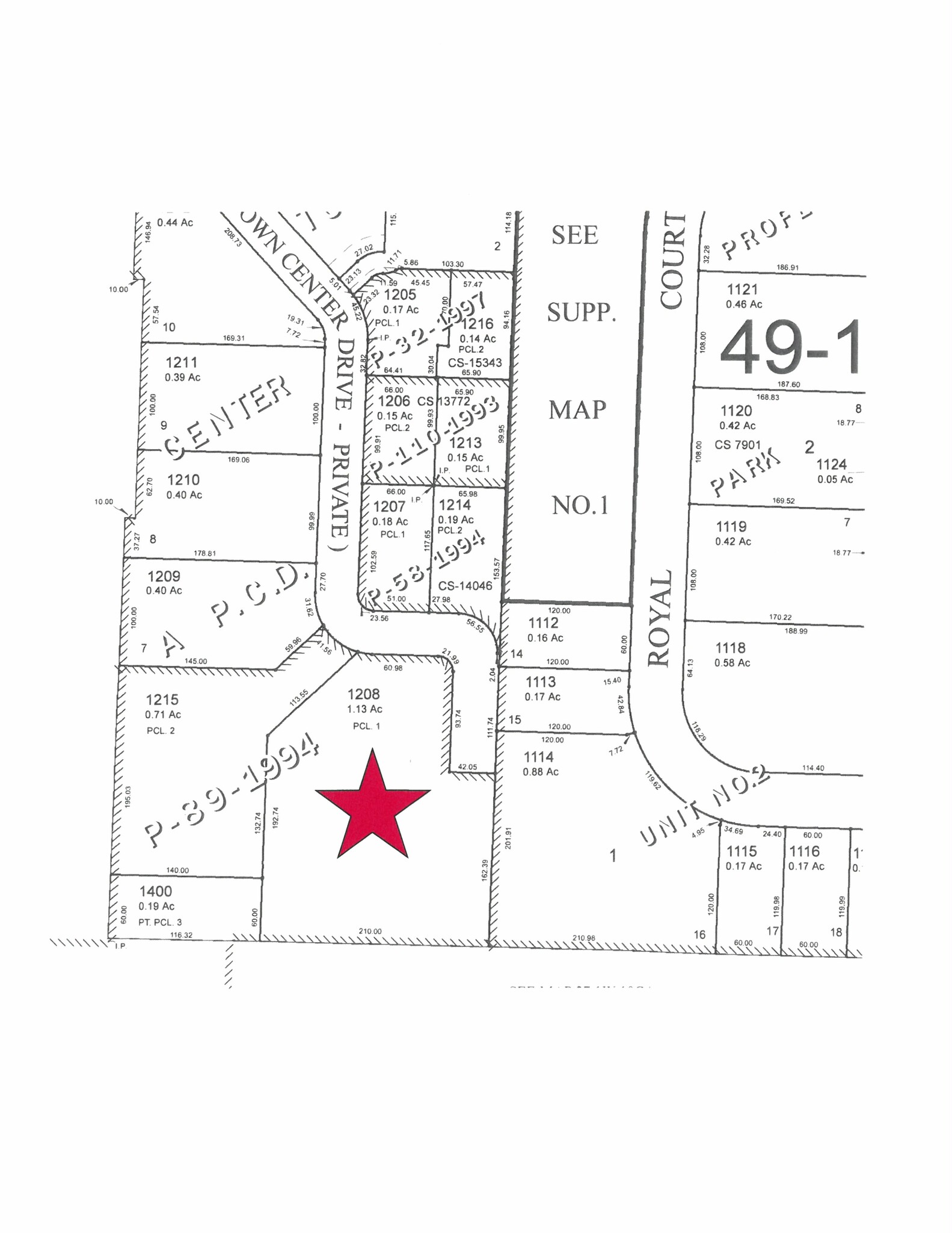 915 Town Centre -1, Medford, OR for sale Plat Map- Image 1 of 1