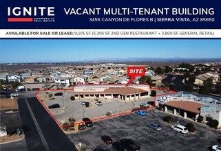3455 Canyon de Flores, Sierra Vista, AZ for lease Aerial- Image 1 of 8