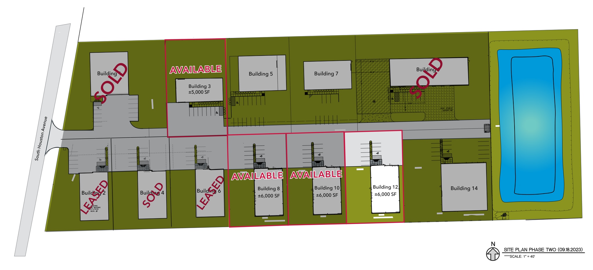 2831 S Houston Ave, Humble, TX for lease Site Plan- Image 1 of 2