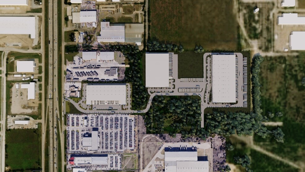 9301 Rewarding Dr - Building 15, Fort Worth, TX for lease - Aerial - Image 3 of 5