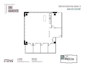 16633 N Dallas Pky, Addison, TX for lease Floor Plan- Image 1 of 1