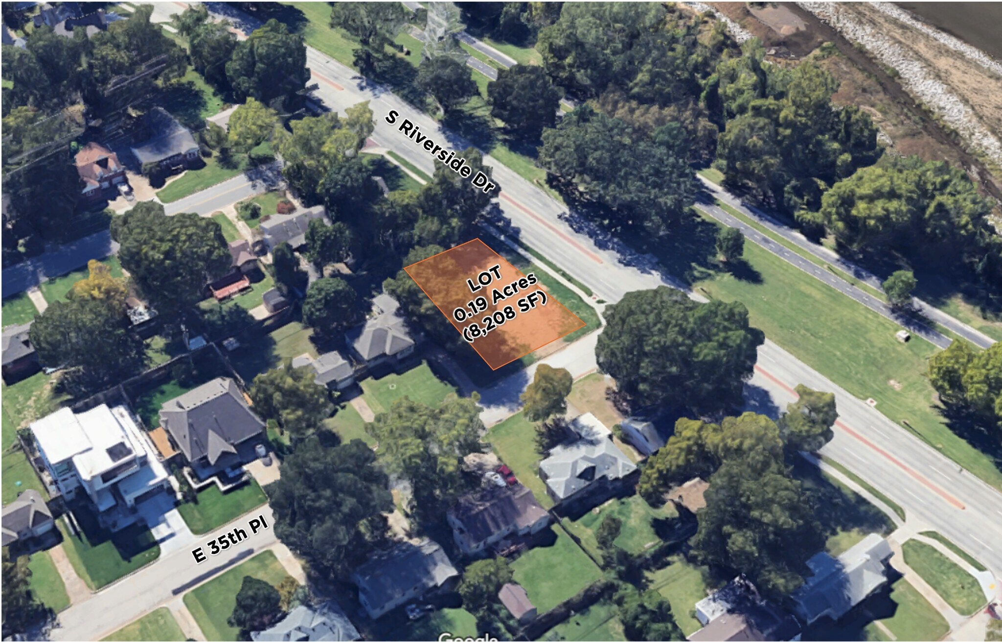 104 35th Pl, Tulsa, OK for sale Aerial- Image 1 of 3