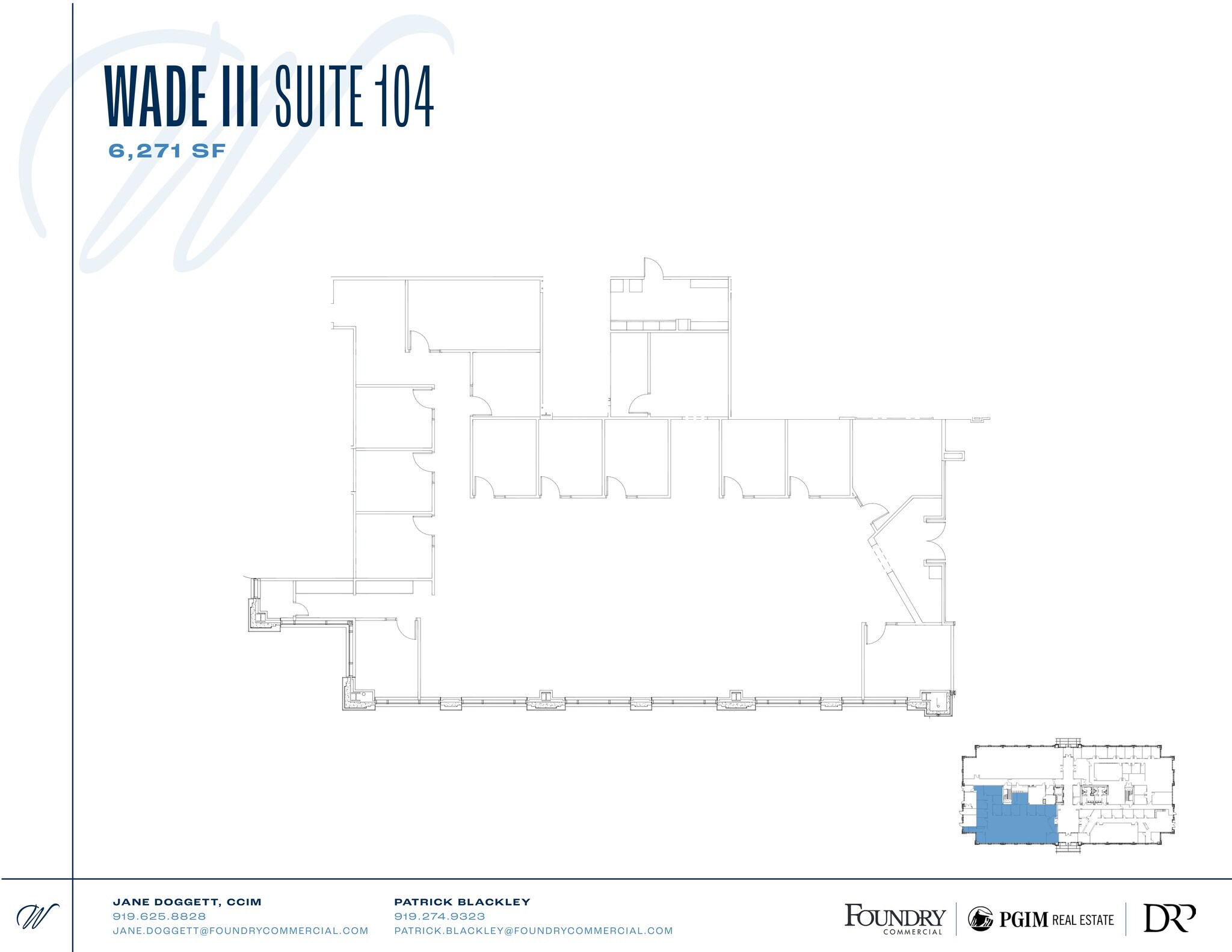 5440 Wade Park Blvd, Raleigh, NC for lease Site Plan- Image 1 of 2