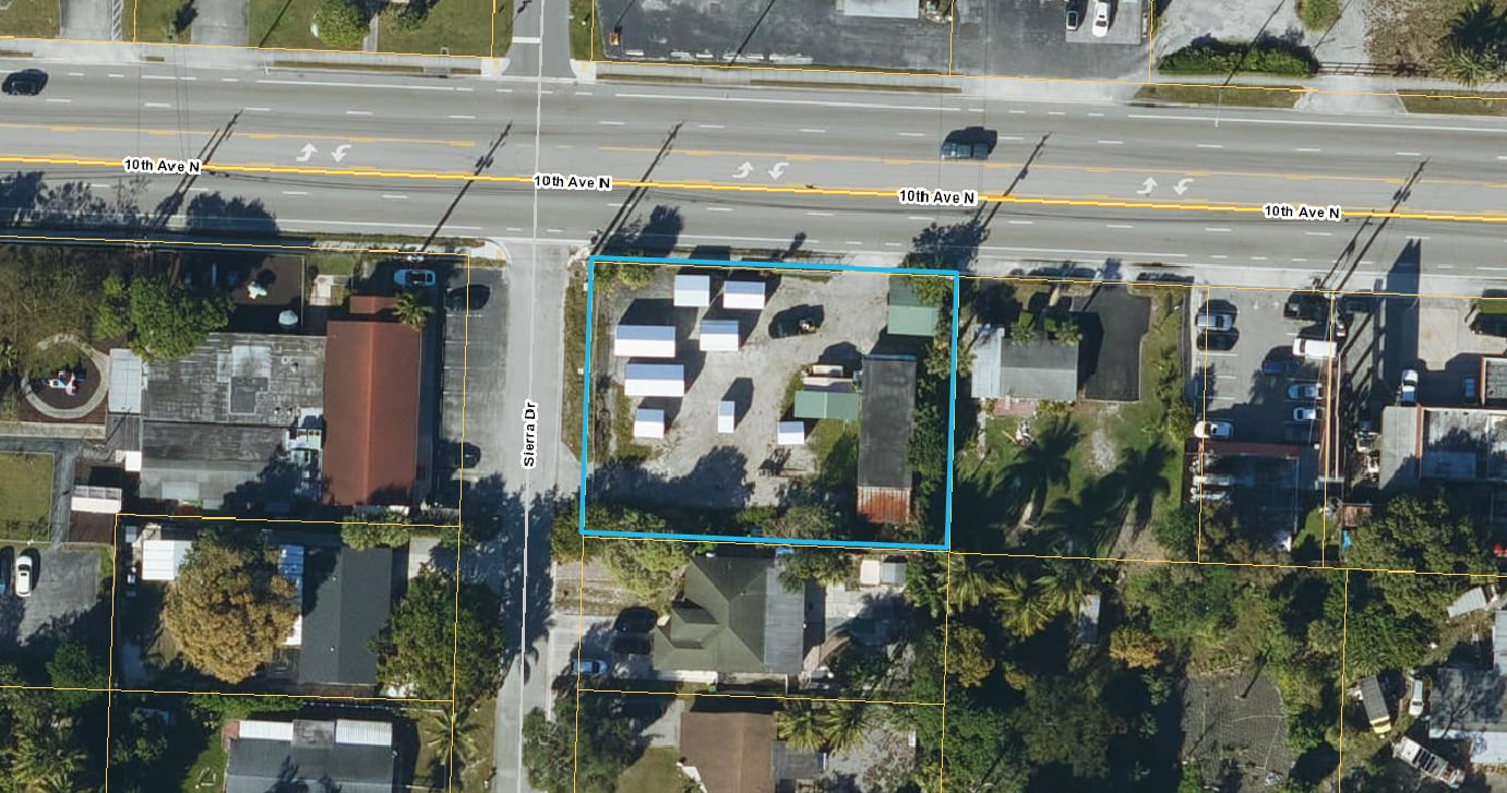 3826 10th Ave N, Lake Worth Beach, FL for sale Aerial- Image 1 of 4