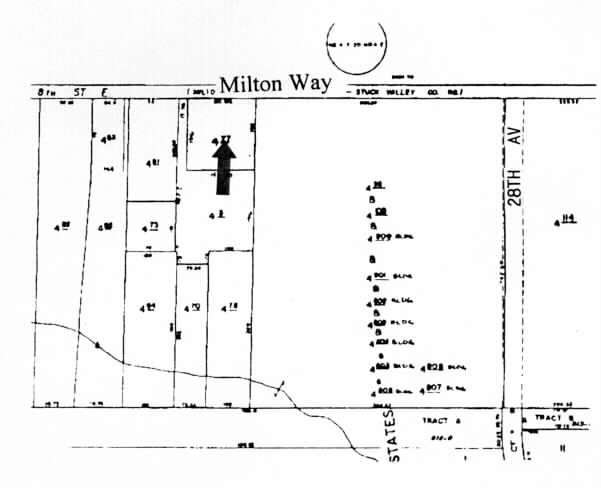 2501 Milton Way, Milton, WA for sale Plat Map- Image 1 of 1