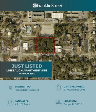 More details for 825 W Linebaugh Ave, Tampa, FL - Land for Sale