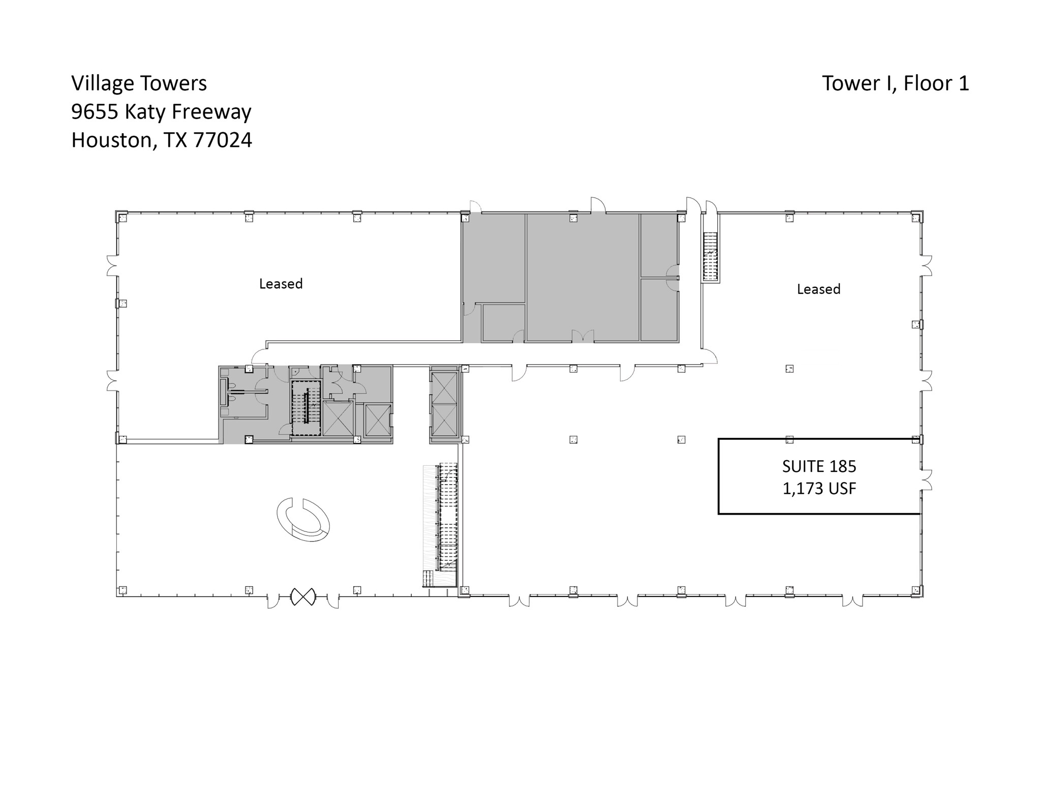 9655 Katy Fwy, Houston, TX for lease Site Plan- Image 1 of 1