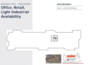 9500 Micron Ave, Sacramento, CA for lease Floor Plan- Image 1 of 1