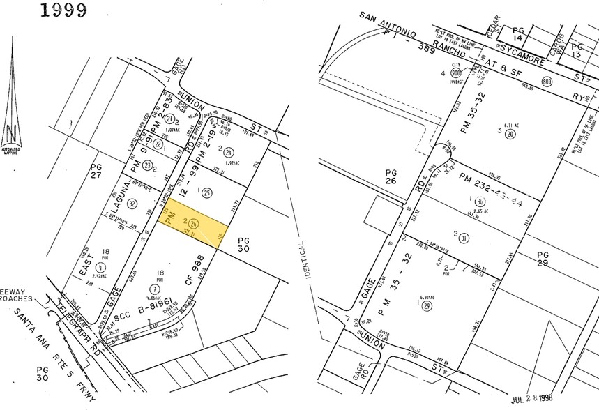 1734 Aeros Way, Montebello, CA for lease - Plat Map - Image 2 of 13