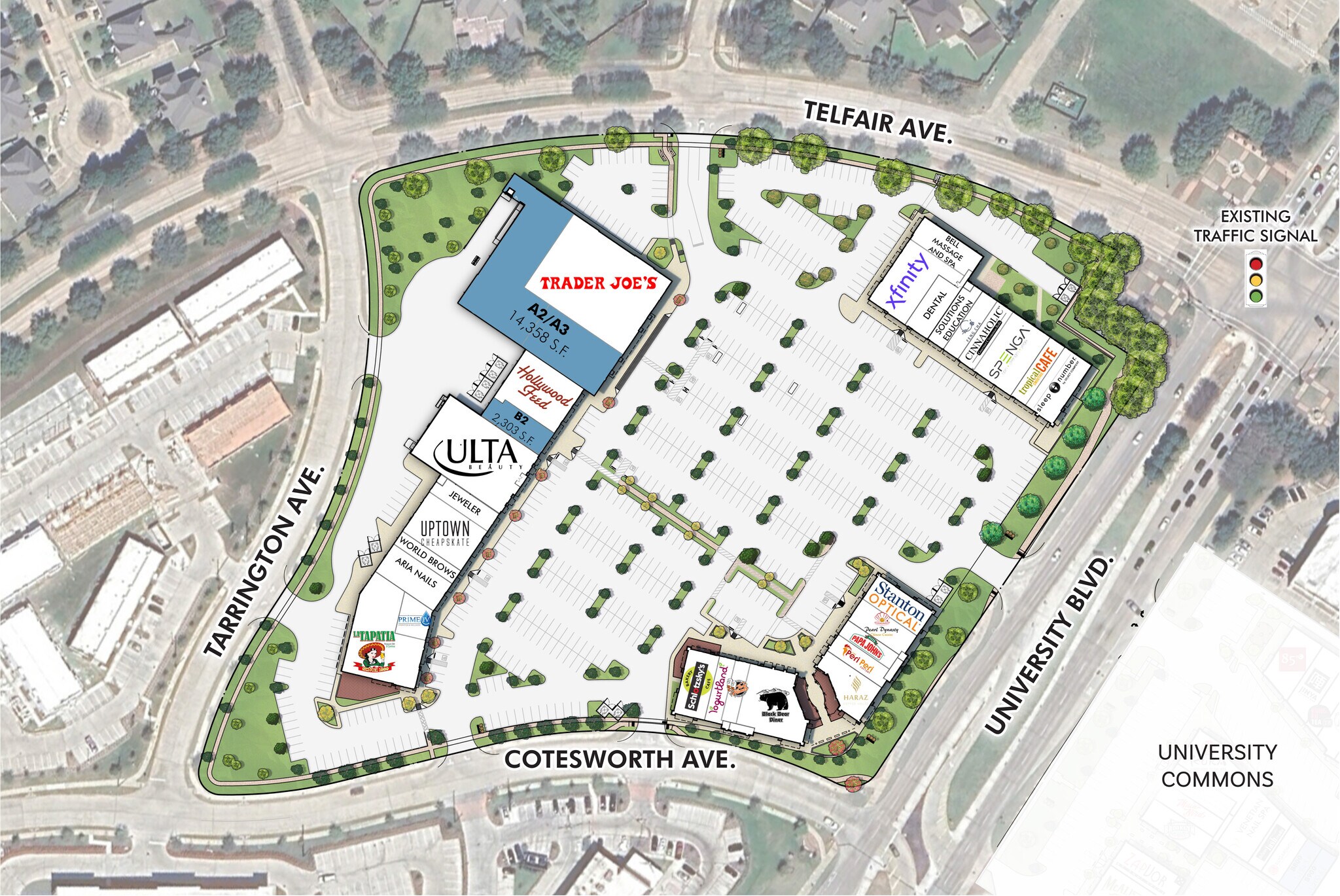 13445-13550 University Blvd, Sugar Land, TX for lease Site Plan- Image 1 of 1