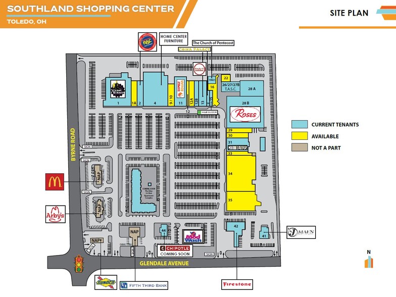 1415 Byrne Rd, Toledo, OH for lease - Site Plan - Image 2 of 11