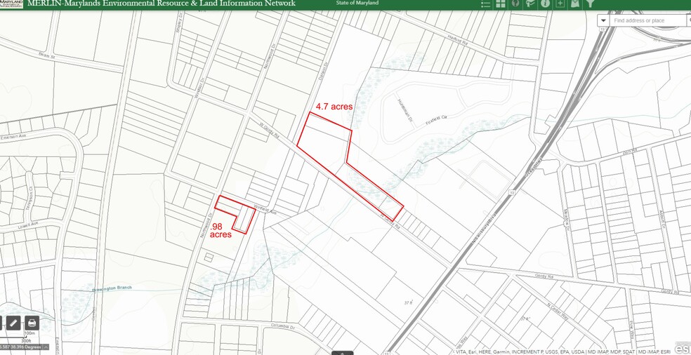 West Gordy Road, Salisbury, MD for sale - Site Plan - Image 2 of 2