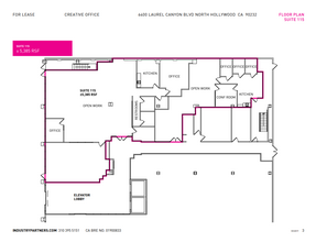 6400 Laurel Canyon Blvd, North Hollywood, CA for lease Floor Plan- Image 1 of 1