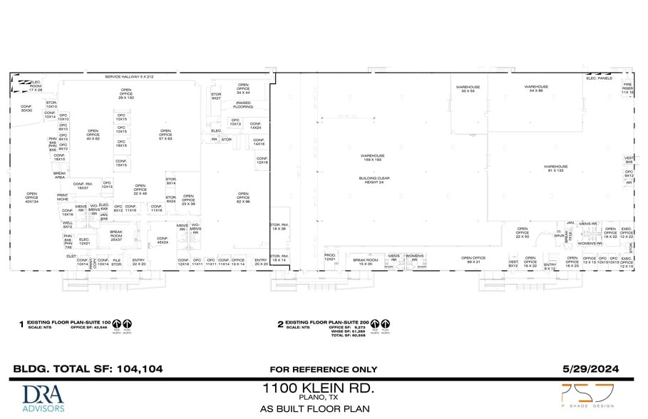 1100 Klein Rd, Plano, TX for lease - Site Plan - Image 2 of 4