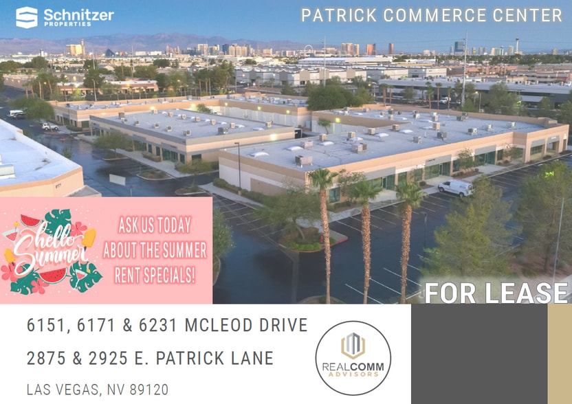 2875 E Patrick Ln, Las Vegas, NV for lease - Building Photo - Image 1 of 9