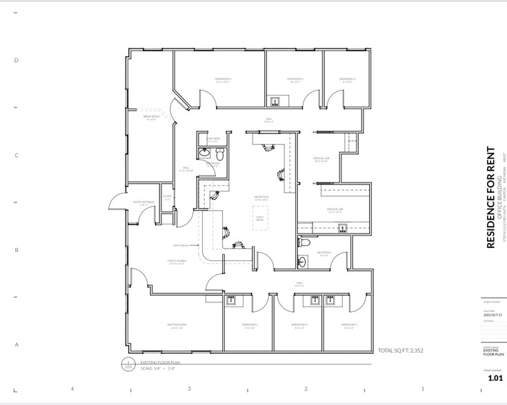 5730 N Lilley Rd, Canton, MI for lease - Floor Plan - Image 2 of 10