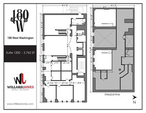 180 W Washington St, Chicago, IL for lease Floor Plan- Image 1 of 12