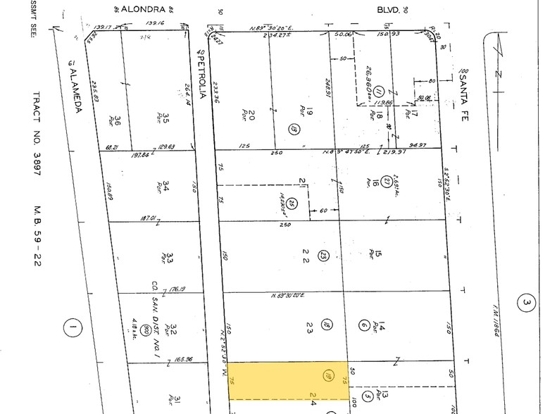 1108 S Petrolia Ave, Compton, CA for sale - Plat Map - Image 2 of 2