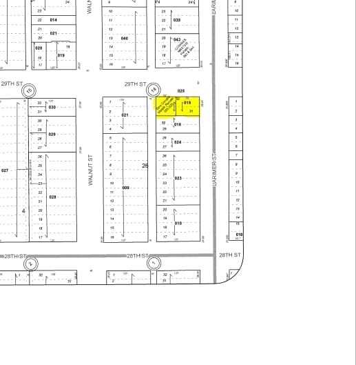 2851 Larimer St, Denver, CO for lease - Plat Map - Image 2 of 6