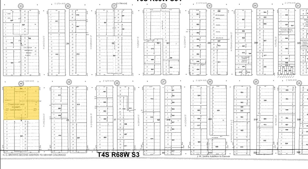 1560 Broadway, Denver, CO for lease - Plat Map - Image 2 of 26