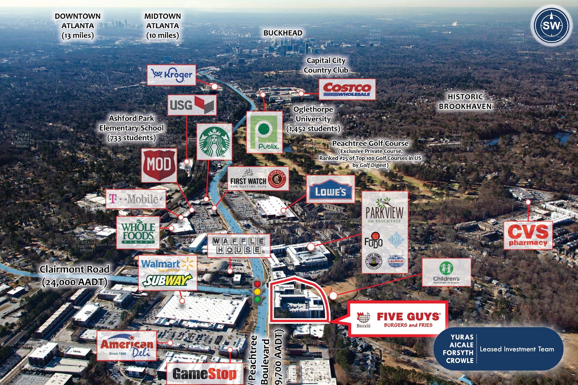 5126 Peachtree Blvd, Chamblee, GA 30341 Retail for Sale