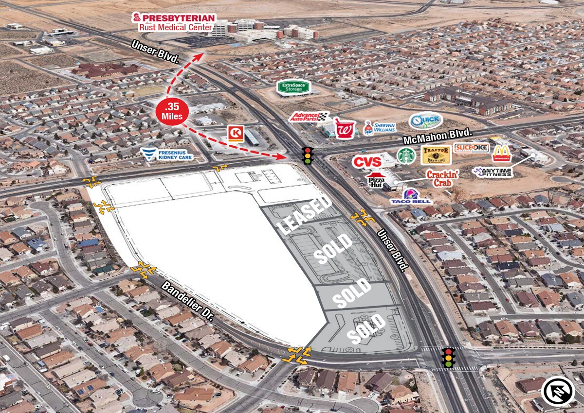 Unser Blvd McMahon Boulevard, Albuquerque, NM 87114 SWC Unser Boulevard & McMahon Boulevard