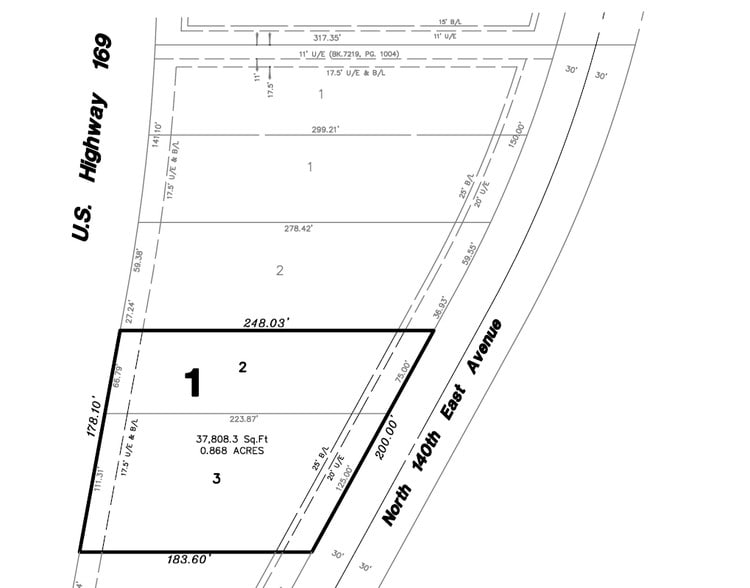 11440 N 140th Ave, Owasso, OK for sale - Plat Map - Image 2 of 2