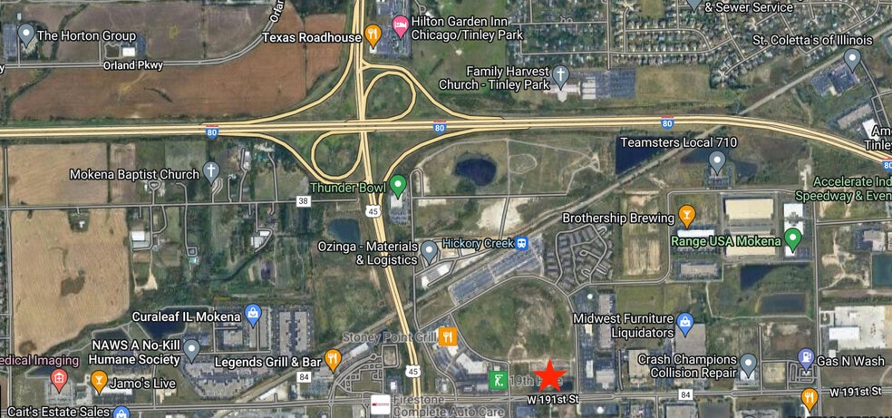 19099 Hickory Creek Drive, Mokena, IL for sale - Aerial - Image 1 of 3