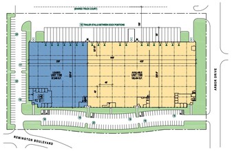 1186-1198 Arbor Dr, Romeoville, IL for lease Site Plan- Image 1 of 1