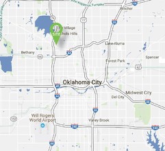 3007 NW 63rd St, Oklahoma City, OK - AERIAL map view