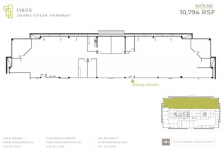 11695 Johns Creek Pky, Johns Creek, GA for lease Floor Plan- Image 1 of 1