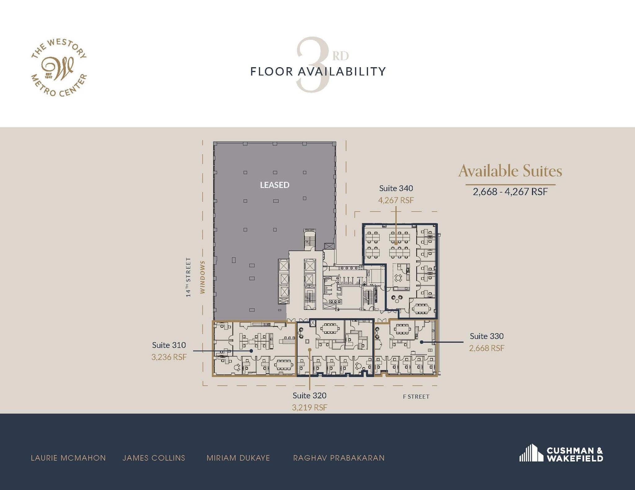 607 14th St NW, Washington, DC for lease Floor Plan- Image 1 of 1