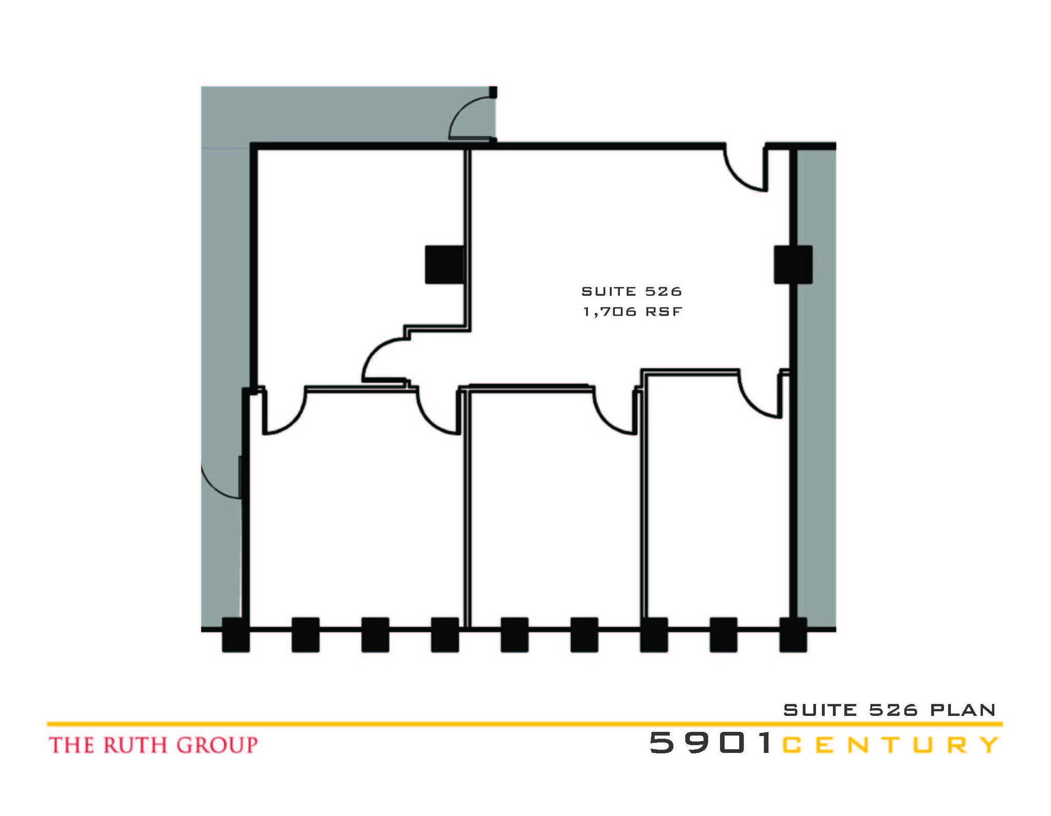 5901 W Century Blvd, Los Angeles, CA for sale Floor Plan- Image 1 of 1