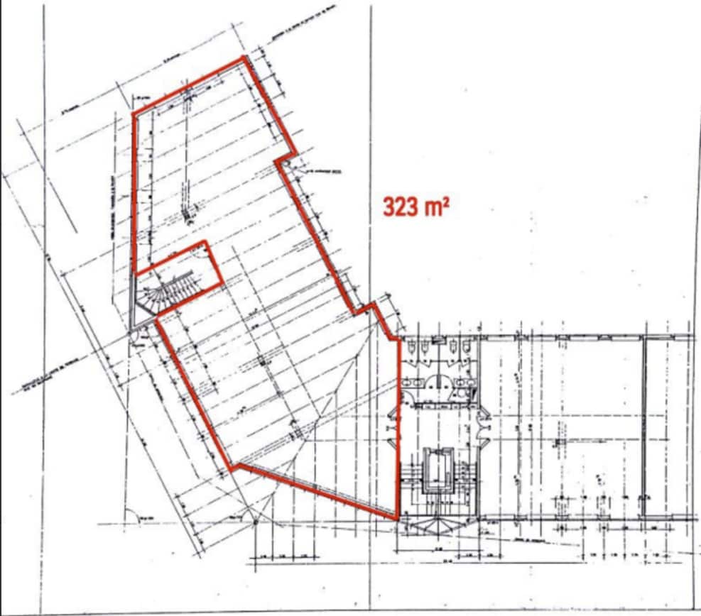 1 Cours Albert Thomas, Lyon for lease Typical Floor Plan- Image 1 of 1