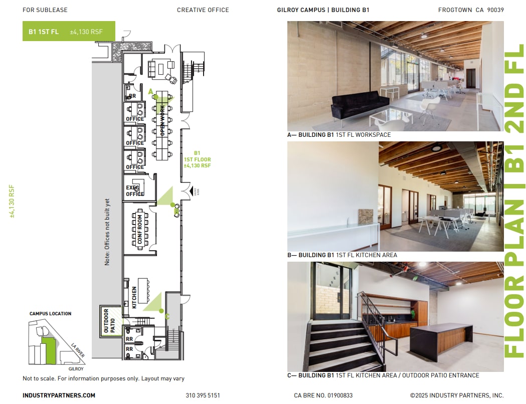 3013 Gilroy St, Los Angeles, CA for lease Floor Plan- Image 1 of 1