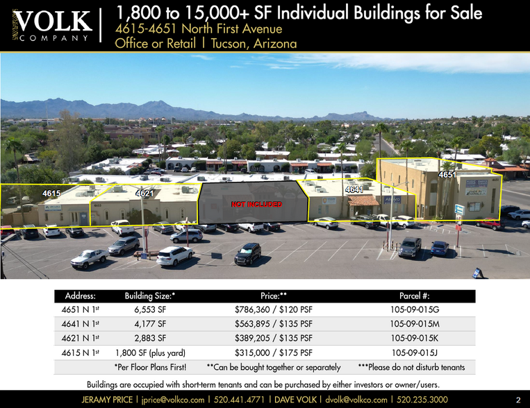 4615-4651 N 1st Ave, Tucson, AZ for sale - Building Photo - Image 2 of 6