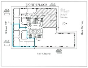 1629 K St NW, Washington, DC for lease Floor Plan- Image 1 of 1